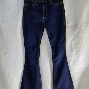 Classic Blue Flared Women's Jeans